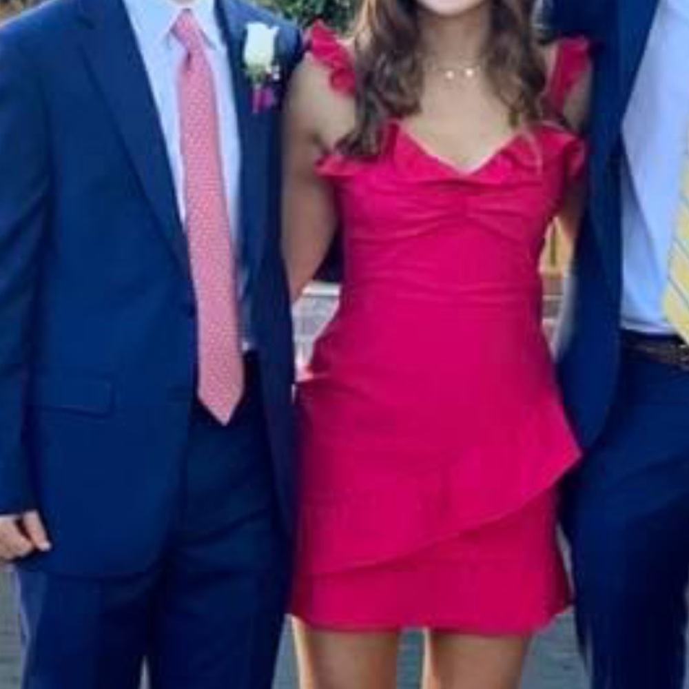 Lovers + Friends pink mini dress small